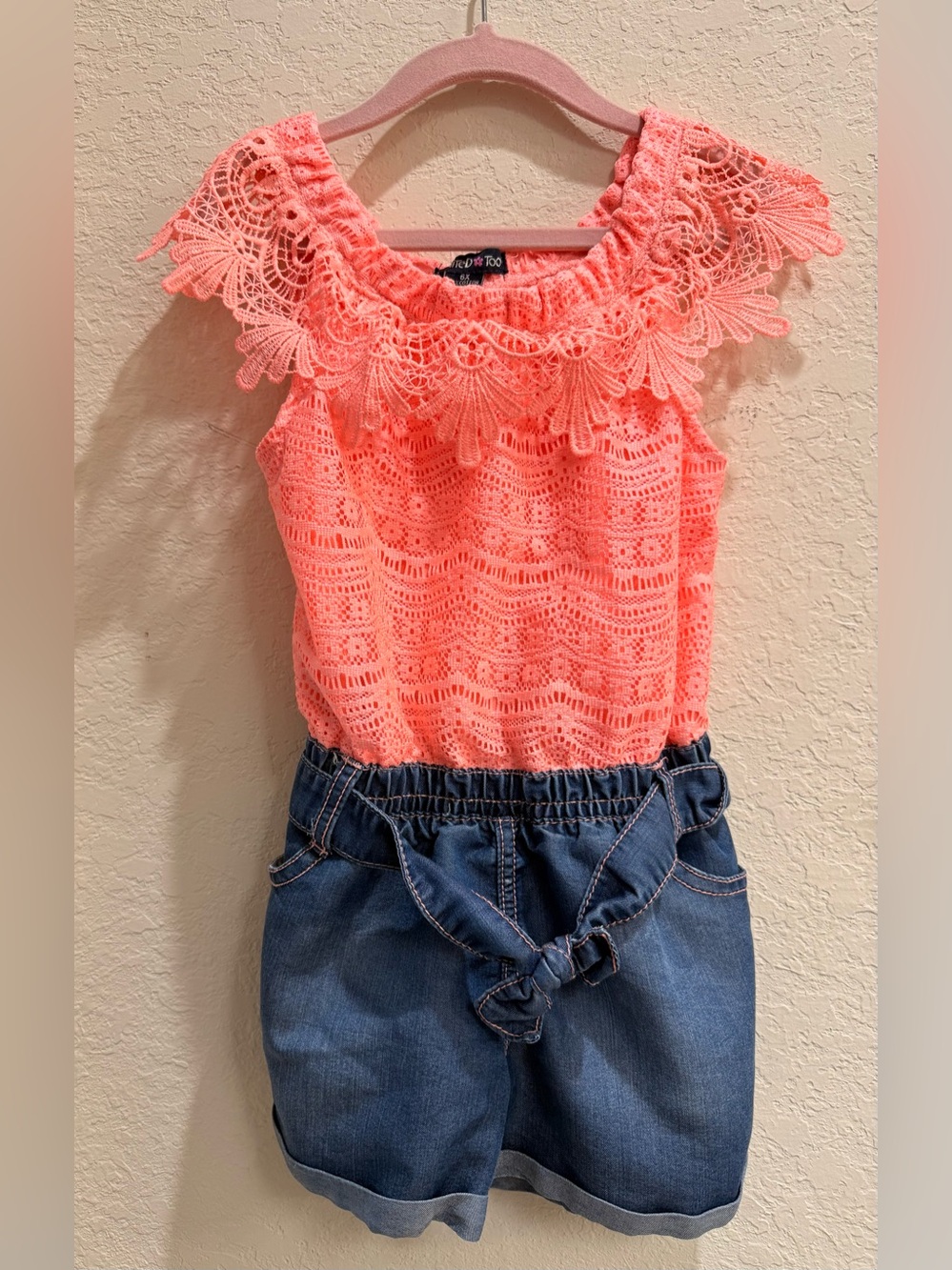 Limited Too Size 6X Girl’s Romper